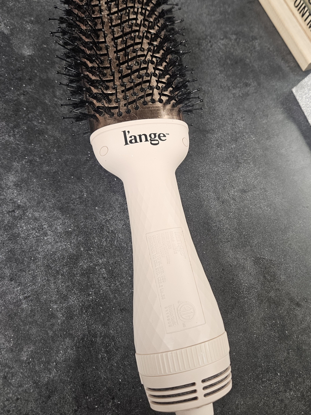 L'ange Cream Round Hot Air Styling Brush